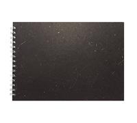 Pink Pig A4 Landscape Sketchbook | White Cartridge, 35 Leaves | Ebony