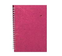 Pink Pig A4 Portrait Sketchbook | Off White Cartridge, 35 Leaves | Berry