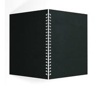 Pink Pig A4 Portrait Sketchbook | White Cartridge, 35 Leaves | Black