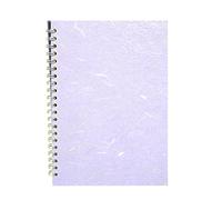 Pink Pig A4 Portrait Sketchbook | White Cartridge, 35 Leaves | Lilac