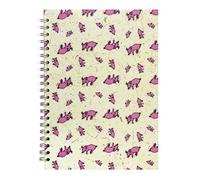 Pink Pig A4 Portrait Sketchbook | White Cartridge, 35 Leaves | Random