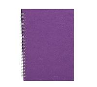 Pink Pig A4 Silk Ameleie Watercolour Book - Purple