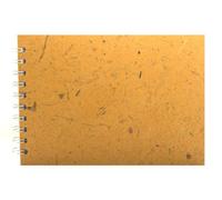 Pink Pig A5 Landscape Posh Banana Pig Sketch Book - Amber