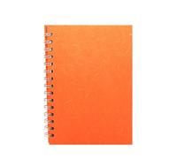 Pink Pig A5 Portrait Sketchbook | White Cartridge, 35 Leaves | Orange