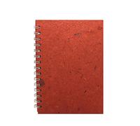 Pink Pig A5 Posh Lined Banana Notebook - Hazelnut