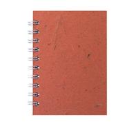 Pink Pig A6 Portrait Posh Banana Pig White Paper Sketchbook - Tiger Lilly