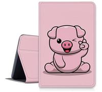 Pink Pig Case for 8.3 inch Apple iPad Mini 6 2021Release (6th Generation), Shockproof PU Leather Folding Adjustable Stand Case with Auto Sleep/Wake for ipad Mini 6