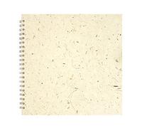 Pink Pig Square 11x11 inch Posh Banana Off White Paper Sketchbook - Natural