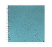 Pink Pig Square 8x8 inch Posh Banana Off White Paper Sketchbook - Sky