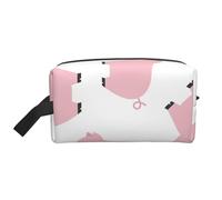 Pink PigMakeup Trave Bag for Women,Cosmetic Large Capacity Organizer