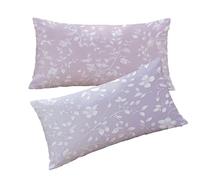Pink Pillow Cases 2 Pack Beige Cushion Covers 40x80cm Rectangle Throw Pillow Covers linen Cushion Covers With Invisible Zipper Soft Breathable Easy to Clean for living Room Decor, Womans Gifts T0T330
