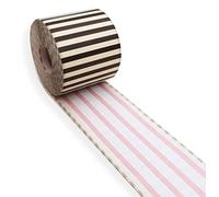 Pink Pinstripe roll 62mm X 30M Brother Compatible Direct Thermal Coloured Label Continuous DK-22205 (1)