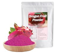 Pink Pitaya Powder 150g for Baking Drinks Vegan Gluten Free Red Dragon Fruit Powder for Dragonfruit Syrup Smoothies Food Coloring