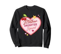 Pink Plaid Heart Mom Daughter Mothers Day 2026 Cute Love Sweatshirt
