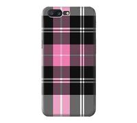 Pink Plaid Pattern Case Cover For OnePlus 5