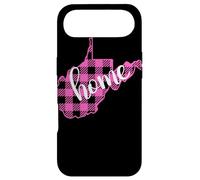 Pink Plaid West Virginia Home Graphic Design Case for iPhone Air