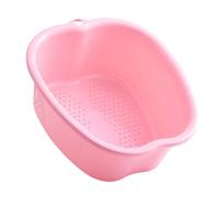 Pink Plastic Foot Soaking Bucket for Home and Foot Massage Shops