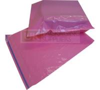 Pink Plastic Polythene Poly Mailing Bags 10x14" Postage Pouches CHOOSE YOUR QTY