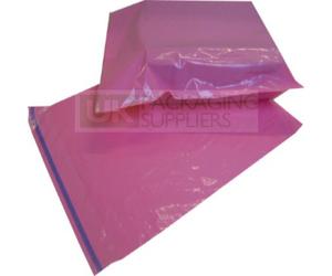 Pink Plastic Polythene Poly Mailing Bags 10x14" Postage Pouches CHOOSE YOUR QTY