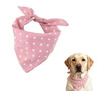 Pink Polka Dot Bandana Gift For Small Large Dog Birthday Gift For Dog Owner