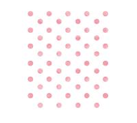 Pink Polka Dots Women's T-Shirt - White - XXL - White