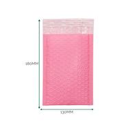 Pink Poly Bubble Envelope 130X180mm 40mm Flap