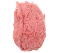 Pink Polyester Crochet Thread for DIY Hobbyists and Beginners | Comfortable Touch, Sturdy Results for Home Cushions, Blankets, Decoration and Knitting Practice