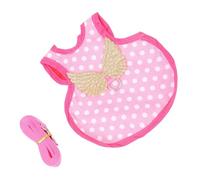 Pink Polyester Hen Harness with Leash for Rooster Walks