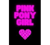 Pink Pony Girl Notebook: A4 notebook for for Girls, Teens and Horse Lovers - 120 pages, lined