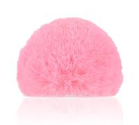 Pink Pop Filter, Furry Windscreen Mic Cover for Snowball Mic, Pink Noise Reduction Microphone to Blocks Out Plosives, Ideal for ASMR Podcast Use Gaming Accessories