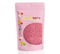Pink Popping Candy 250g - Cocoa Butter Coated Unflavoured Natural Pink Coloured Popping Candy for Baking Cake Decoration