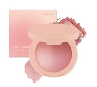 Pink Powder Blush for Face, Shimmer Cosmetic Makeup, Highly Pigmented * Buildable Blush, Long-Lasting Ch olor for Women * Girls, Ideal for Travel, Wedding, Party, Everyday Wear, * Special