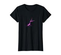 Pink Praying Mantis Value Graphic T-Shirt, Women, Black, XL