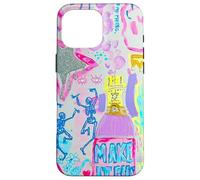 Pink Preppy Collage Make It Fun Cute Girls Have More Fun Case for iPhone 16 Pro Max