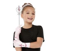 Pink Princess Kit Childrens Fancy Dress Costume Princess Fairytale Girls Kids Ne