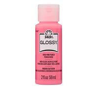 Pink Punch Folkart Glossy Acrylic Paints - 2oz