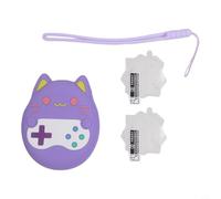 Pink Purple Blue Silicone Cover for Tamagotchi Paradise(Purple)