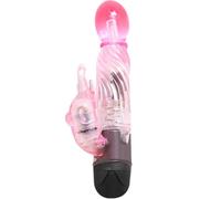 Pink rabbit vibrator with 10 modes., Department WOMEN, Poids 0.170 Kg, Color Pink
