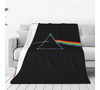 Pink Rainbow Floyd Cute Blanket Soft Lightweight Comfortable Premium Flannel Bed Warmer Air Conditioner Blanket for Bedroom Living Room Sofa All Seasons 60"x50"