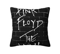 Pink Rainbow Floyd Throw Pillows Pillow Case Soft Square Cushion Covers for Home Couch Sofa Patio Bedroom 16"x16"