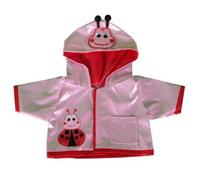 Pink Raincoat - Teddy Bear Clothes - Teddy Bear Outfit - 16"/40cm fits Build a Bear