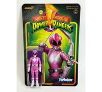 Pink Ranger Mighty Morphin Power Rangers 3.75 Inch Re Action Super7