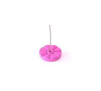 (Pink) Rebo Children's Button Swing Seat - Perfect for Swing Sets and Climbing Frames