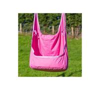 (Pink) Rebo Children's Hanging Cocoon Pod Chair Hammock Swing Seat - Perfect for Swing Sets and Climbing Frames