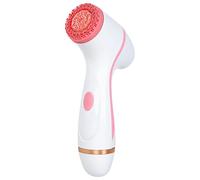Pink Rechargeable Electric Face Brush, Silicone Skin Care Brush, Dual-Speed, Ipx7 Waterproof, Ergonomic Handle, 8.3×7.8