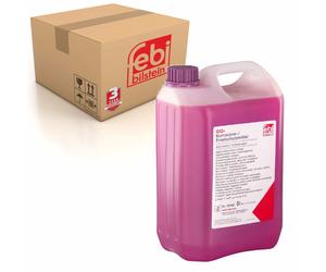 Pink Red Coolant Antifreeze Concentrate G12+ G12 Plus 5Ltr Fits Ford Febi 19402