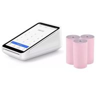 Pink Replacement Receipt Paper for Square Terminal, 20 Rolls