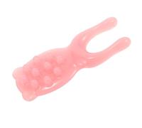 Pink Resin Nose Massager Acupressure Rod for Face Massage