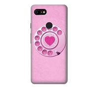 Pink Retro Rotary Phone Case Cover For Google Pixel 3 XL