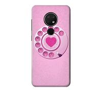 Pink Retro Rotary Phone Case Cover For Nokia 6.2